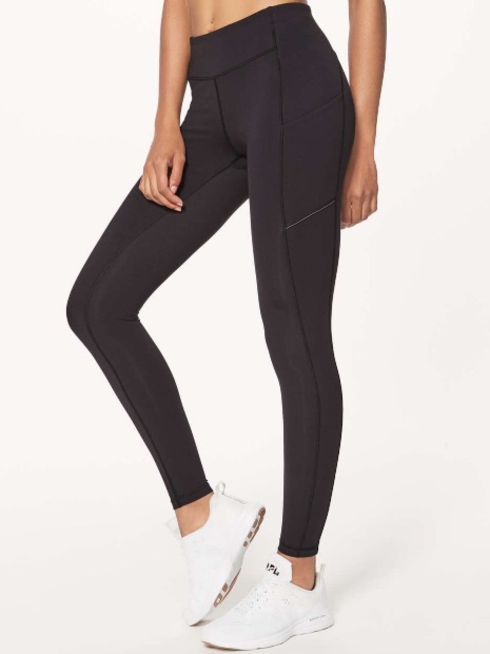 Lululemon speed up leggings 28” black size 8